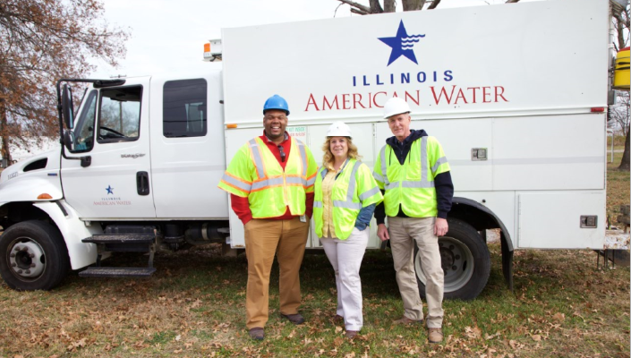 illinois american water employees