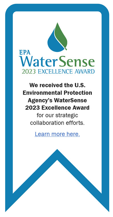 new jersey american water Watersense Award